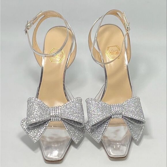 Nalebe Stories Through Seasons Diamante Bow Pumps size 38.5 - Picture 7 of 13